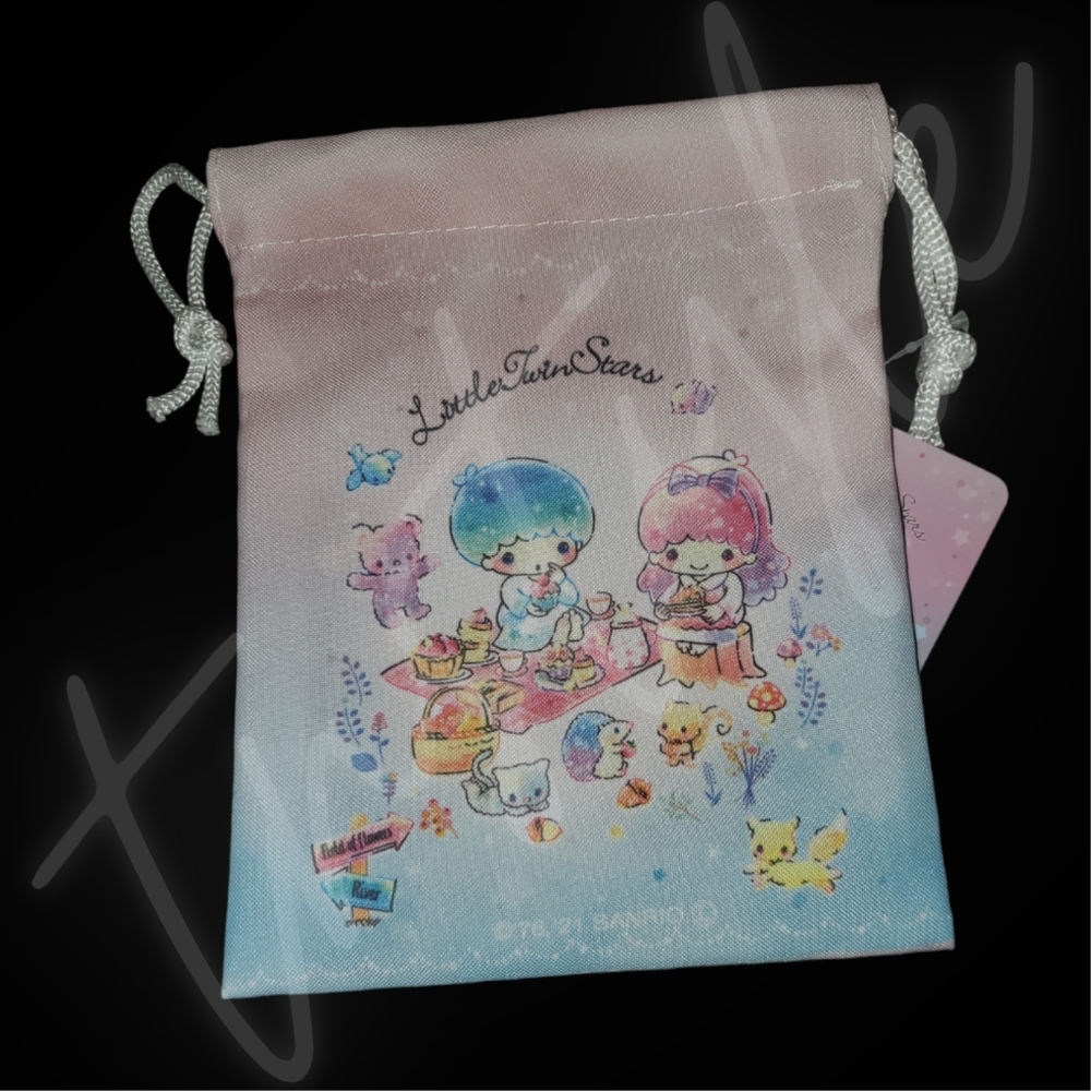 ⭐️4/$25⭐️ Little Twin Stars Drawstring Pouch